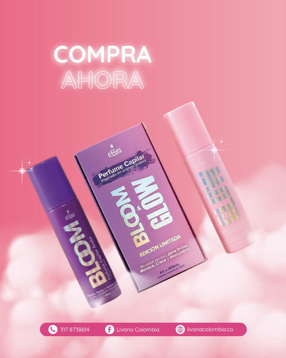 KIT BLOOM & GLOW PERFUME CAPILAR x2