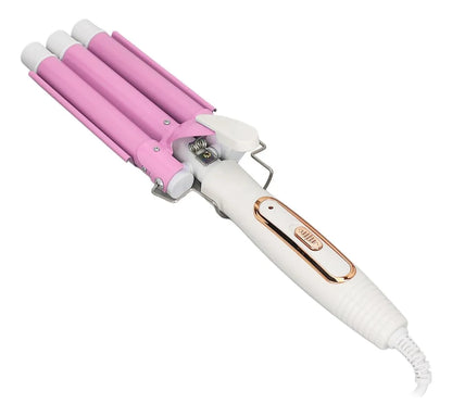 Onduladora de cabello 3 tubos