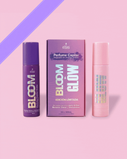 KIT BLOOM & GLOW PERFUME CAPILAR x2